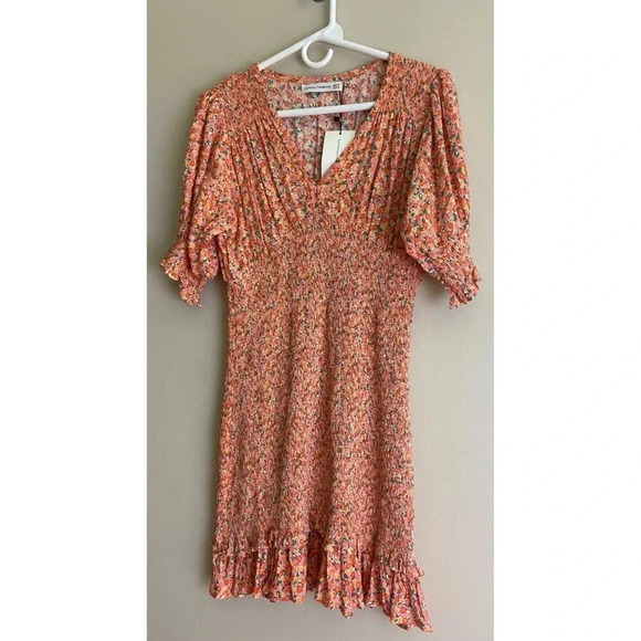 Faithfull The Brand NWT Margherita Mini Dress Sold out on Revolve Size US 6 - Picture 4 of 13
